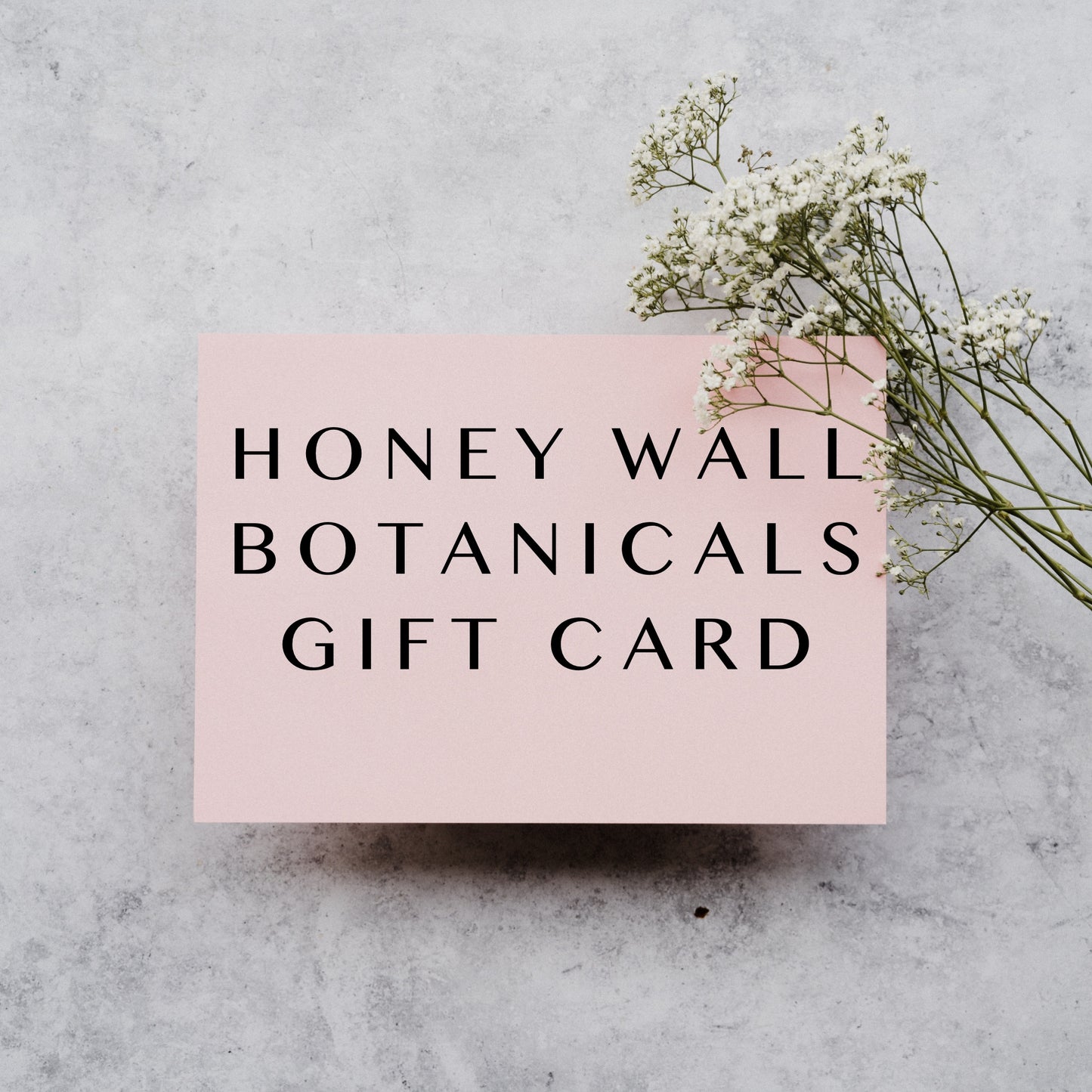 Honey Wall Botanicals Gift Card